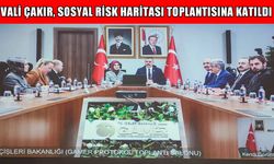Muş Valisi Çakır 'Sosyal Risk Haritaları Saha Çalışmaları' toplantısına katıldı