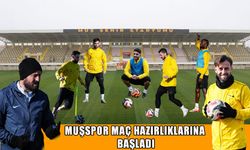Muşspor, Arnavutköy maçının hazırlıklarına başladı