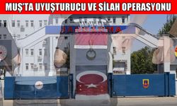 Muş’ta uyuşturucu ve silah operasyonu: Çok sayıda gözaltı