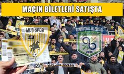 Muşspor-Arnavutköy Belediyespor maç biletleri satışa çıktı