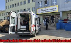 Şanlıurfa’da bir okulda silahlı saldırı: 16 yaralı, 1 ölü