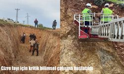 Cizre fay hattında tarihi çalışma: Geçmiş depremlerin izleri araştırılıyor