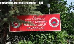 Malatya’da otomobil ile motosiklet çarpıştı: 1 ölü