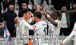 Dolmabahçe’de "Oh" dedirten galibiyet: Beşiktaş 4-2 Antalyaspor