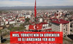Muş, Türkiye’nin en güvenilir illeri arasında