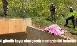 İki gündür aranan 15 yaşındaki çocuk ölü bulundu