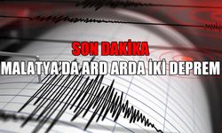 SON DAKİKA: Malatya’da ard arda depremler