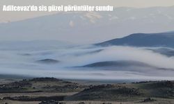 Adilcevaz'da sis görsel şölen sundu