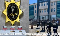 Kars’ta torbacı operasyonu: 4 tutuklama