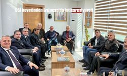 DSİ heyetinden Erzincan’da istişare ziyareti