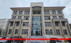 Başsavcı Ateş, 2025 büro ve suç bazlı soruşturma verilerini değerlendirdi