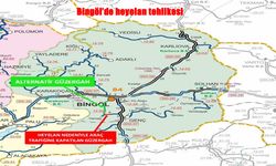 Bingöl’de Heyelan Alarmı: Yol Ulaşıma Kapatıldı