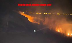 Van’da Sazlık Alanda Yangın