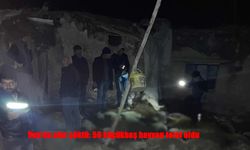 Van’da Ahır Çöktü: Çok Sayıda Küçükbaş Hayvan Telef Oldu