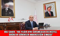 Muş Valisi Çakır, Anadolu Ajansı’nın kuruluşunun 106. yılını kutladı