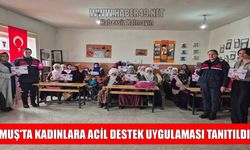 Muş jandarmasından kırsalda şiddetle mücadele seferberliği