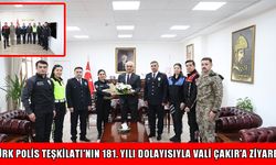 Muş Valisi Çakır, emniyet teşkilatını makamında kabul etti