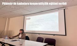 Pülümür’de Kadın Girişimciliğine Kooperatif Desteği
