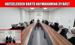 Varto Kaymakamı Işık, hafız öğrencileri makamında ağırladı