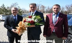 Müftülükten Erzurum Valisi Baruş'a birifing