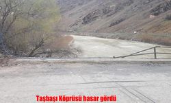 Hakkari’de Taşbaşı Köprüsü Hasar Gördü: Çökme Riski Gündemde