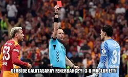 Fenerbahçe yıkıldı, Galatasaray coştu: 3-0