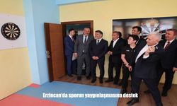 Binali Yıldırım Erzincan’da Spor Kulübünü Ziyaret Etti