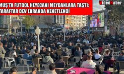 Muş’ta Play-Off coşkusu: Taraftar dev ekranda tek yürek oldu