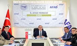 Kars’ta afet hazırlığı toplantısı: Risk azaltma ve müdahale planları ele alındı