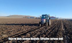 Kars'ta ekin sezonu başladı