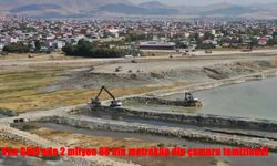 Van Gölü’nden 2 Milyon Metreküp Dip Çamuru Temizlendi