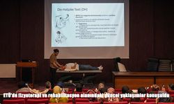 ETÜ’de Öğrenci ve Akademisyenler Fizyoterapi Alanında Buluştu