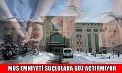 Muş Emniyet Müdürlüğü haftalık faaliyet raporunu açıkladı