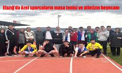 Elazığ’da 11 Özel Sporcu Yeteneklerini Sergiledi