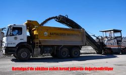 Battalgazi’de Eski Asfalt, Kırsal Yollarda Hayat Buluyor