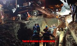 Toprak Kayması Su Hattını Vurdu, Ekipler Hızla Müdahale Etti