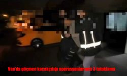 Van’da Göçmen Kaçakçılarına Darbe