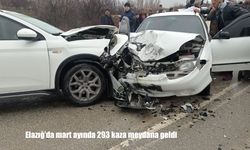 Elazığ trafik bilançosu açıklandı: 1 ayda 293 kaza