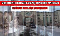 Muş Emniyeti suçlulara göz açtırmıyor: 6 binden fazla kişi sorgulandı