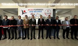 Yüksekova’da öğrencilerin bilimsel çalışmaları görücüye çıktı