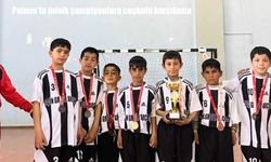 Patnos'ta minik şampiyonlara coşkulu karşılama