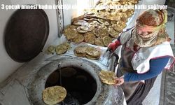 Malatya’da 3 çocuk annesi kadın ürettiği ekmeklerle aile bütçesine katkı sağlıyor