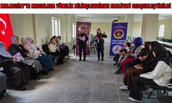 Muş Jandarması’ndan Malazgirtli kadınlara "Güvendesiniz" mesajı