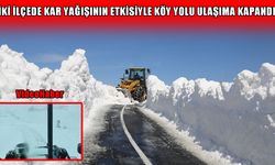 Muş’ta Nisan ayında kar sürprizi: 20 köy yolu ulaşıma kapandı