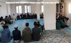 Çaldıran’da hafız adaylarına örnek proje: Her Ay kitap tahlili