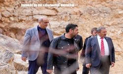 Darende'de yol seferberliği başlatıldı