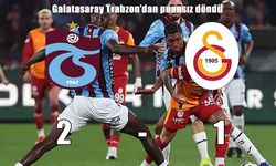 Fırtına zirveyi salladı: Trabzonspor, Galatasaray’ı devirdi