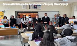 Çaldıran Müftülüğünden öğretmenlere anlamlı destek