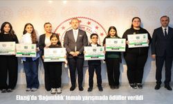 Elazığ’da ‘Bağımlılık’ temalı yarışmada ödüller verildi