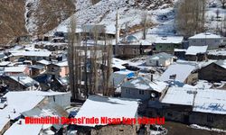 Oltu’da Nisan Sürprizi: Dümbüllü Deresi Beyaza Büründü